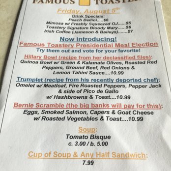 Famous Toastery - Breakfast & Brunch Near Me - Winston-salem, North Carolina Famous Toastery - Breakfast & Brunch Near Me - Winston-salem, North Carolina
