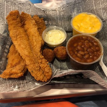Caplinger's Fresh Catch - Caplinger's Dinner Special, with Mac and Cheese, and baked beans. Yummy - Seafood Markets Near Me - Indianapolis, Indiana Caplinger's Fresh Catch - Caplinger's Dinner Special, with Mac and Cheese, and baked beans. Yummy - Seafood Markets Near Me - Indianapolis, Indiana