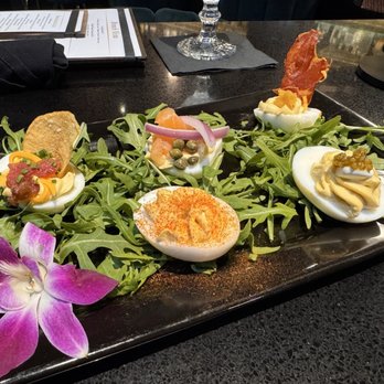 Aria - Deviled egg flight - Wine Bars Near Me - Winter Haven, Florida