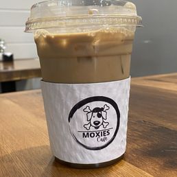 Iced vanilla coffee