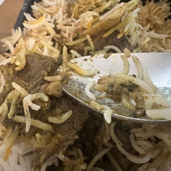 Hyderabad Dum Biryani - Hair in food!!!! - Indian Near Me - Mountain View, California Hyderabad Dum Biryani - Hair in food!!!! - Indian Near Me - Mountain View, California