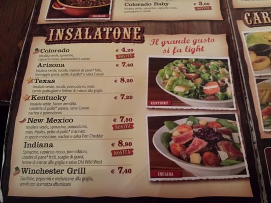 Menu photo 7 Old Wild West Borgo San Dalmazzo, CN