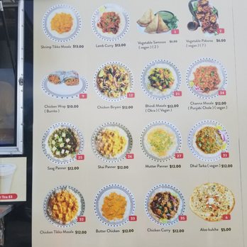 BIF Bright Indian Food - Visual menu - Indian Near Me - Salem, Oregon