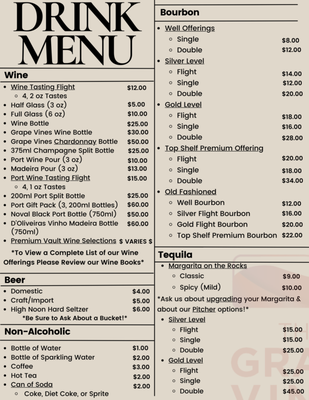 Menu photo 4 The Grape Vines Wine Bar Crittenden, KY Menu photo 4 The Grape Vines Wine Bar Crittenden, KY