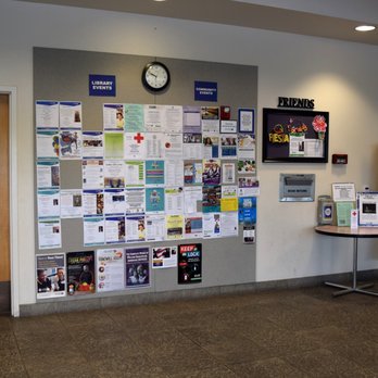 Kirk-Bear Canyon Library - Notices about current programs and other activities offered in Pima county are posted near the doors. - Libraries Near Me - Tucson, Arizona