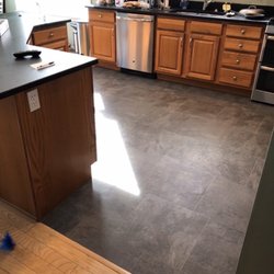 K&B Floorcovering - New kitchen floor!
