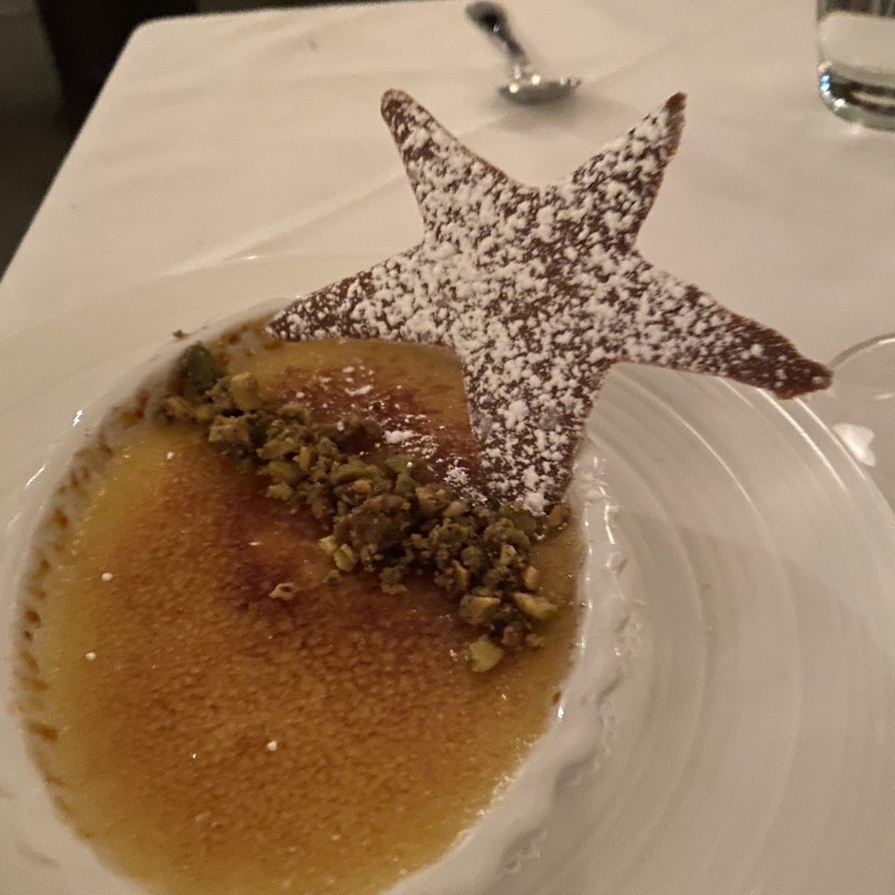 L'etoile Restaurant - Creme brûlée - French Near Me - Edgartown, Massachusetts