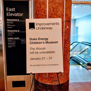 Duke Energy Children's Museum - Check back tomorrow for a new and improved woods! (Dates are 2020) - Children's Museums Near Me - Cincinnati, Ohio