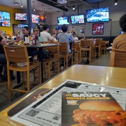 Not crowded, got a served quick, wings and beer, what can go wrong..
