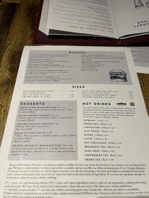 Menu photo 6 Nicholson's London, XGL Menu photo 6 Nicholson's London, XGL