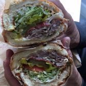 Photo of Ike's Sandwiches - Daly City, CA, United States. Hubby's Matt Cain On Dutch crunch - excellent and very crunchy!!