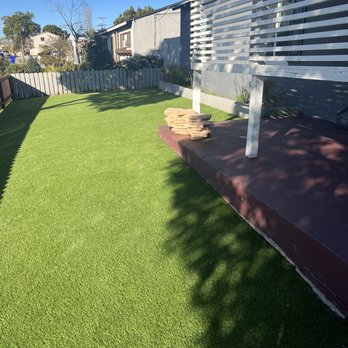 Coronado Turf - Only a small portion of the turf they installed! - Artificial Turf Near Me