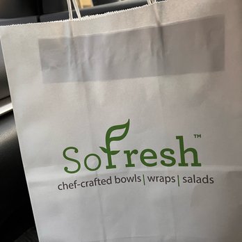 SoFresh - Bag - Salad Near Me - Tampa, Florida