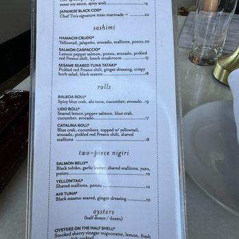 Shorebird - Raw bar menu - Breakfast & Brunch Near Me - Sedona, Arizona