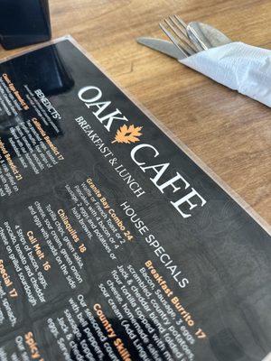Menu photo 3 Oak Leaf Cafe Granite Bay, CA Menu photo 3 Oak Leaf Cafe Granite Bay, CA