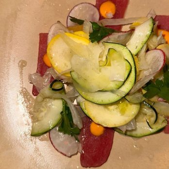 Kassi Beach - Tuna Crudo, super tasty! - Italian Near Me - Las Vegas, Nevada