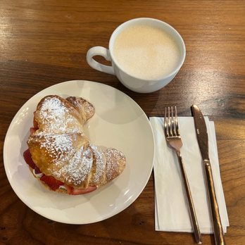 The Coffee Class - Strawberry Croissant, Lavender London Fog (Hot) - # - Coffee & Tea Near Me - Las Vegas, Nevada The Coffee Class - Strawberry Croissant, Lavender London Fog (Hot) - # - Coffee & Tea Near Me - Las Vegas, Nevada