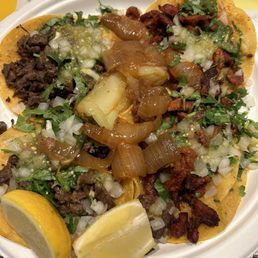 Carne asada and Al pastor