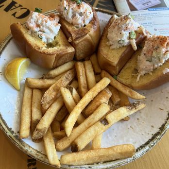 Bubba Gump Shrimp - Crab and shrimp rolls with fries - Southern Near Me - Las Vegas, Nevada