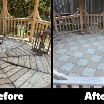 Joey the Handyman - Gazebo structural repair and paver installation - Handyman Near Me Joey the Handyman - Gazebo structural repair and paver installation - Handyman Near Me
