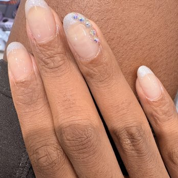 Glamour Nails - This is what I left with. Nothing like the original and despite me voicing it throughout the service the tech ignored me. - Nail Salons Near Me - Brockton, Massachusetts Glamour Nails - This is what I left with. Nothing like the original and despite me voicing it throughout the service the tech ignored me. - Nail Salons Near Me - Brockton, Massachusetts