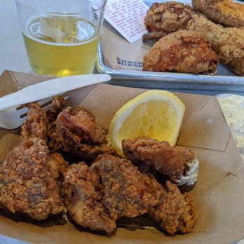 The Crack Shack - 5 piece with oyster nuggets - New American Near Me - Encinitas, California