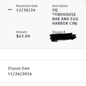 Firehouse Bar & Grill - Dispute - New American Near Me - Egg Harbor City, New Jersey