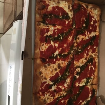 Johnny Napkins - Lil grandma pie. It's all about the crust and boy can I say it was good! - Pizza Near Me - Union, New Jersey