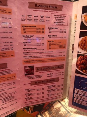 Menu photo 1 Texas Roadhouse Fargo, ND Menu photo 1 Texas Roadhouse Fargo, ND