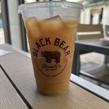 Black Bear Bread - Cold brewed coffee with a splash of milk. - Breakfast & Brunch Near Me - Grayton Beach, Florida Black Bear Bread - Cold brewed coffee with a splash of milk. - Breakfast & Brunch Near Me - Grayton Beach, Florida
