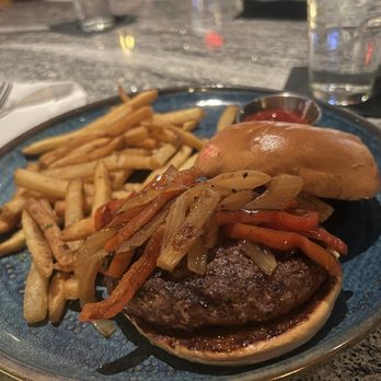 Eureka! - Bison burger without the cheese - American Near Me - Las Vegas, Nevada Eureka! - Bison burger without the cheese - American Near Me - Las Vegas, Nevada