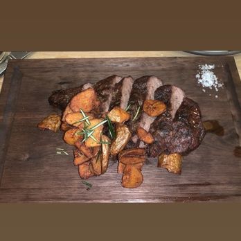 Terra - Tagliata Di Manzo | 35 Butcher's Cut Steak, Potatoes, Rosemary, Extra Virgin Olive Oil, Sea Salt - Italian Near Me - Dallas, Texas