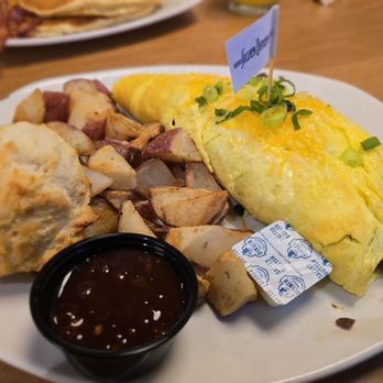 Silver Diner - Philly Cheesesteak Omelet - Diners Near Me - Fredericksburg, Virginia