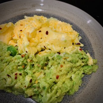 Florentin - Scramble + avocado smash... delish! - Middle Eastern Near Me - London, XGL