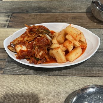 Shin Chon - Kimchi and radish - Korean Near Me - Annandale, Virginia