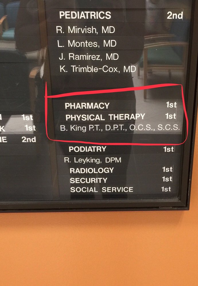 KAISER PERMANENTE PHYSICAL THERAPY Updated July 2025 15446 S