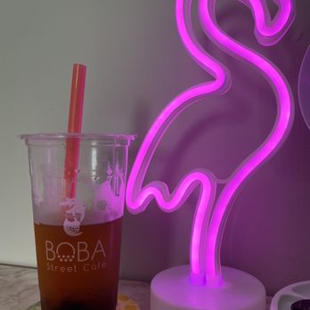 Boba Street Cafe - Plain Assam Tea 24 oz (no milk) add lemonade - Bubble Tea Near Me - Boca Raton, Florida Boba Street Cafe - Plain Assam Tea 24 oz (no milk) add lemonade - Bubble Tea Near Me - Boca Raton, Florida