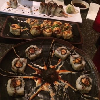 Toro Sushi - Volcano roll! They didn't light it for us this time - Sushi Bars Near Me - Chicago, Illinois Toro Sushi - Volcano roll! They didn't light it for us this time - Sushi Bars Near Me - Chicago, Illinois