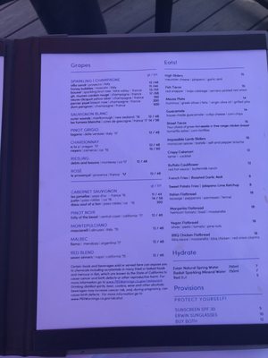 Menu photo 3 High Rooftop Lounge Venice, CA Menu photo 3 High Rooftop Lounge Venice, CA