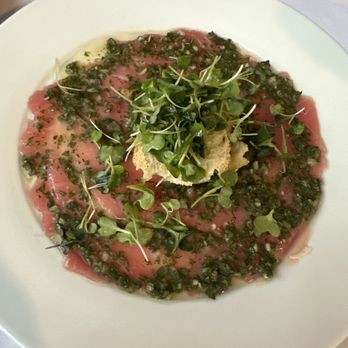 Mazzara’s Vinoteca - Tuna carpaccio - Italian Near Me - Huntsville, Alabama Mazzara’s Vinoteca - Tuna carpaccio - Italian Near Me - Huntsville, Alabama