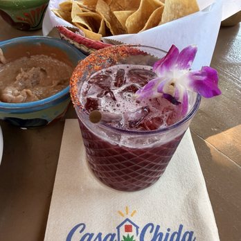 Casa Chida - Hibiscus margarita - Mexican Near Me - Los Angeles, California