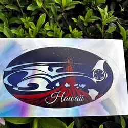 The sticker designed by our pilot and provided as a souvenir