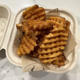 Waffle fries Waffle fries