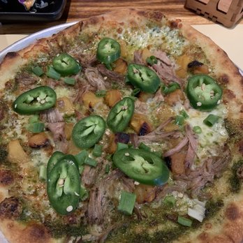 Monkeypod Kitchen - Kalua Pork & Pineapple pizza - New American Near Me - Lahaina, Hawaii Monkeypod Kitchen - Kalua Pork & Pineapple pizza - New American Near Me - Lahaina, Hawaii