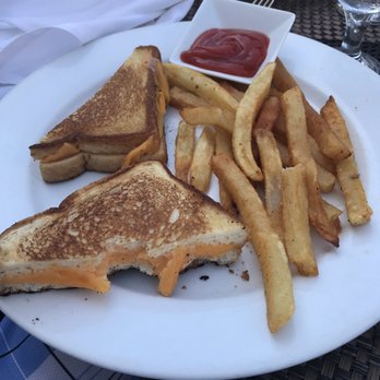 Bistro 44 - Kids menu grilled cheese and fries. One bite missing before I took the pic! - New American Near Me - Northport, New York Bistro 44 - Kids menu grilled cheese and fries. One bite missing before I took the pic! - New American Near Me - Northport, New York