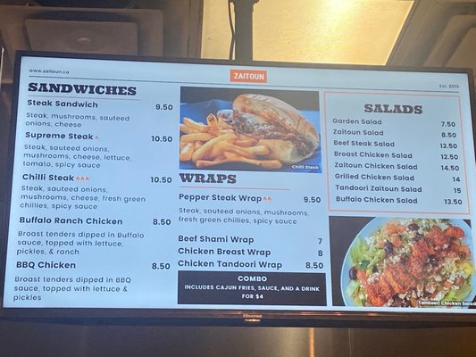 Menu photo 2 Zaitoun Kabob Toronto, ON