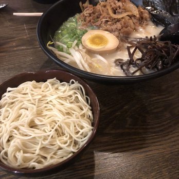 Ippin Ramen - Beef Sukiyaki Ramen (Beef broth was exceptional) The extra noodles was not needed. - Ramen Near Me - Oakhurst, New Jersey