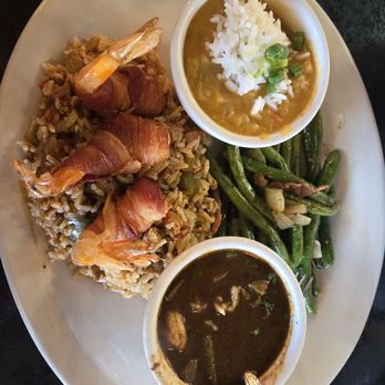 The Gumbo Diner - Bourbon ST. Platter - Seafood Near Me - Galveston, Texas