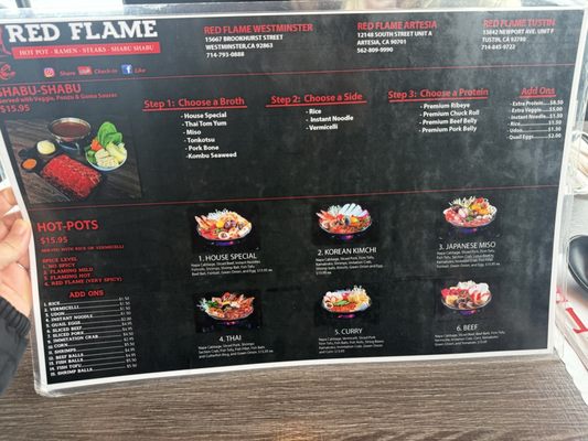 Menu photo 2 Red Flame Artesia, CA Menu photo 2 Red Flame Artesia, CA