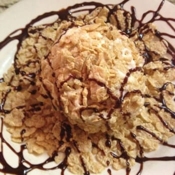 Mi Tierra - Crispy, not fried, ice cream - Salvadoran Near Me - Waltham, Massachusetts